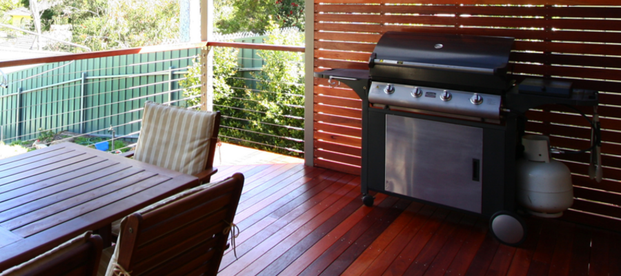Where to place the barbie on your deck