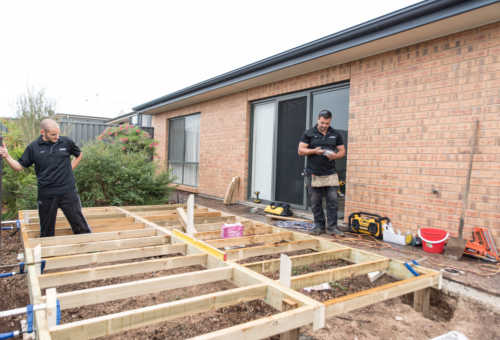 Decking substructure