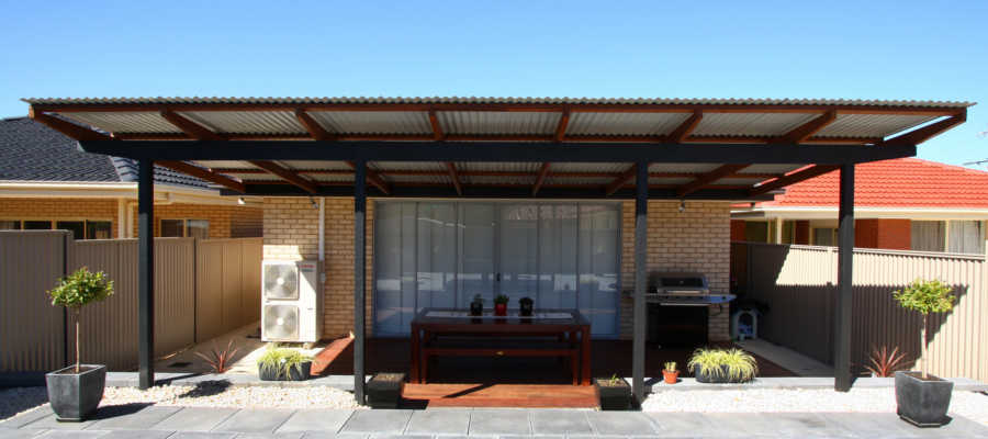 Pergola With Flat Roof - Image to u