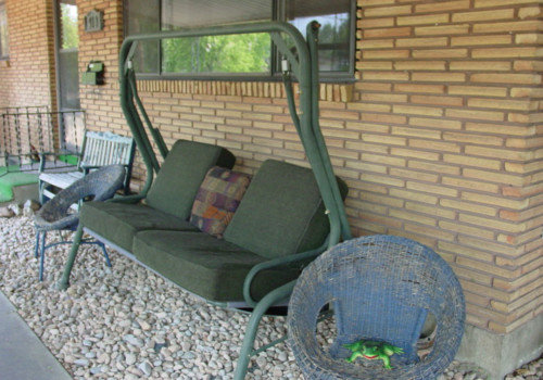 porch swing for your deck, pergola or patio