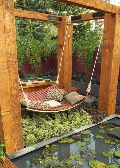 deck porch swing