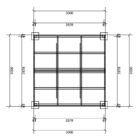 3.0 x 3.0 gable